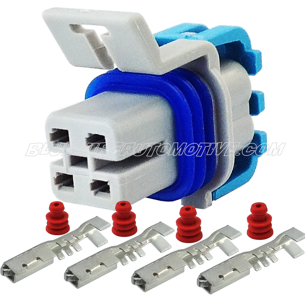 Ford Header O2 Sensor Plug 02 HEADER OXYGEN SENSOR CONNECTOR PLUG LS1 LS2-4pin-BWAP0017| Bluewire ...