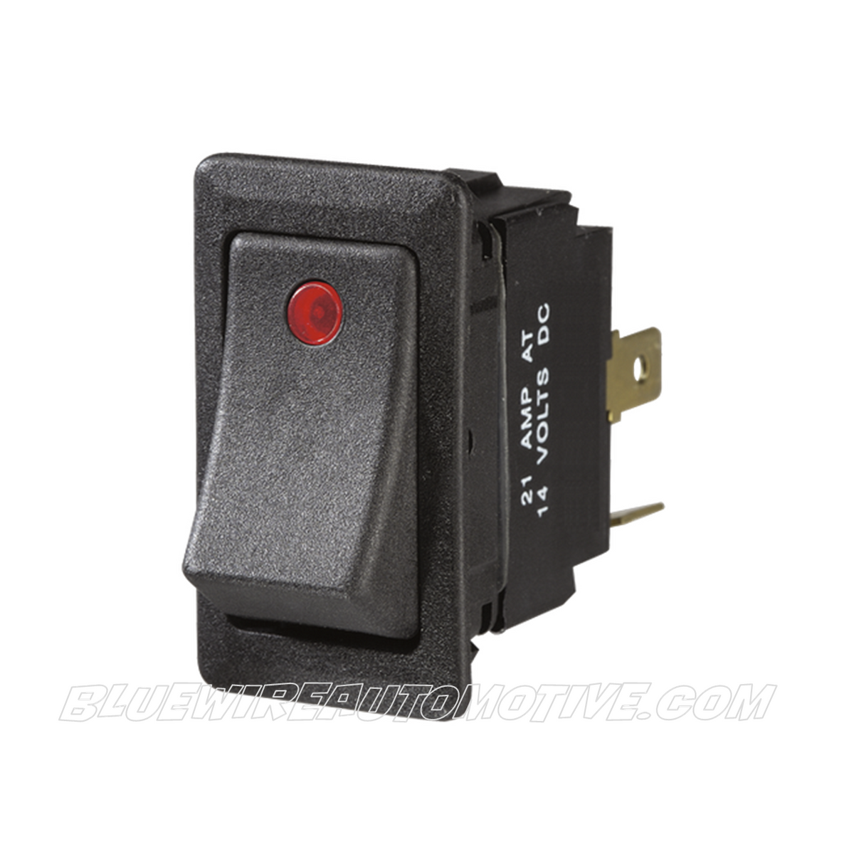 ROCKER ILLUMINATED RED ON/OFF SWITCH - BWA63047BL| Bluewire Automotive