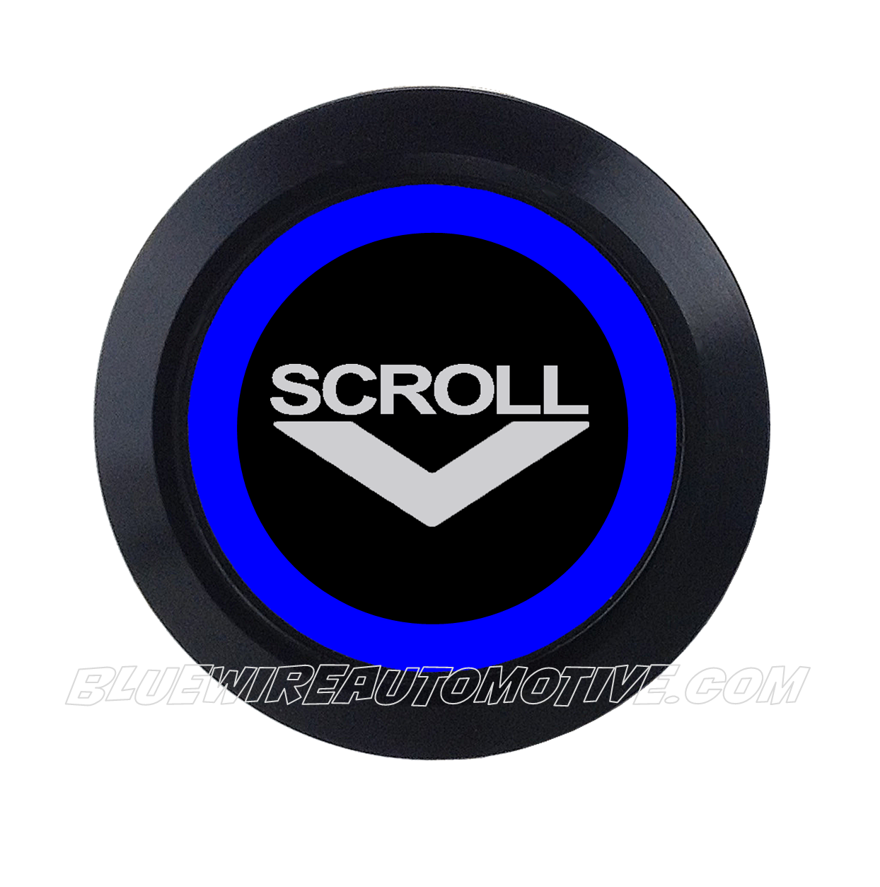 BLACK SERIES BILLET BUTTON-SCROLL DOWN-19MM