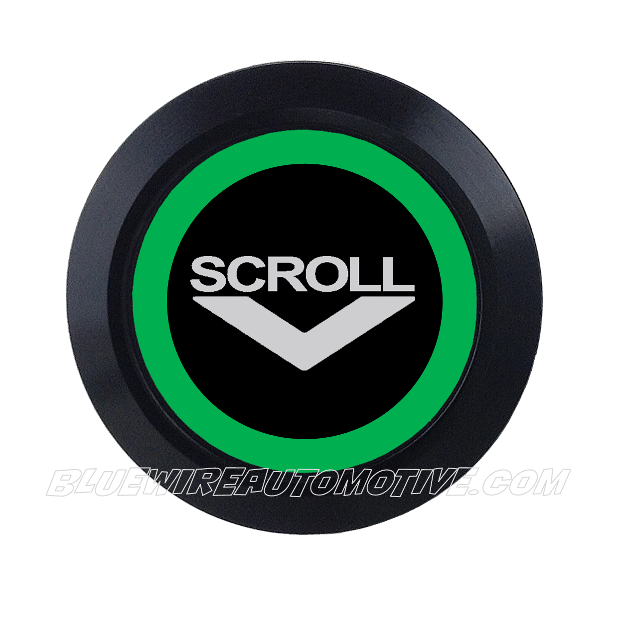 BLACK SERIES BILLET BUTTON-SCROLL DOWN-19MM