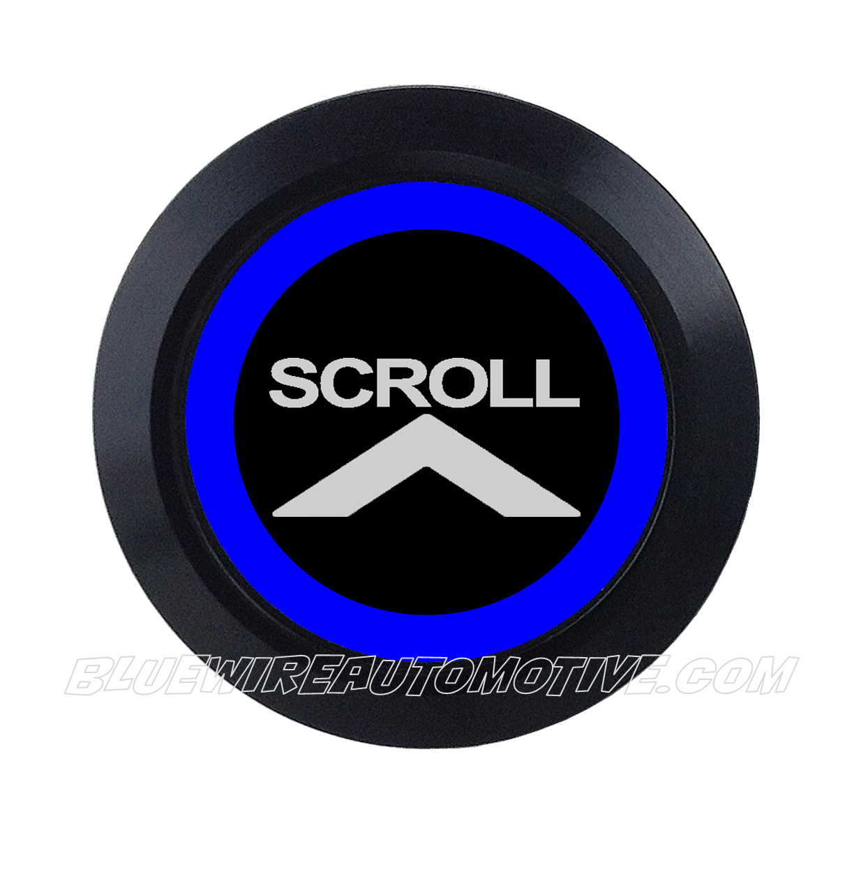 BLACK SERIES BILLET BUTTON-SCROLL UP-MOMENTARY-19mm
