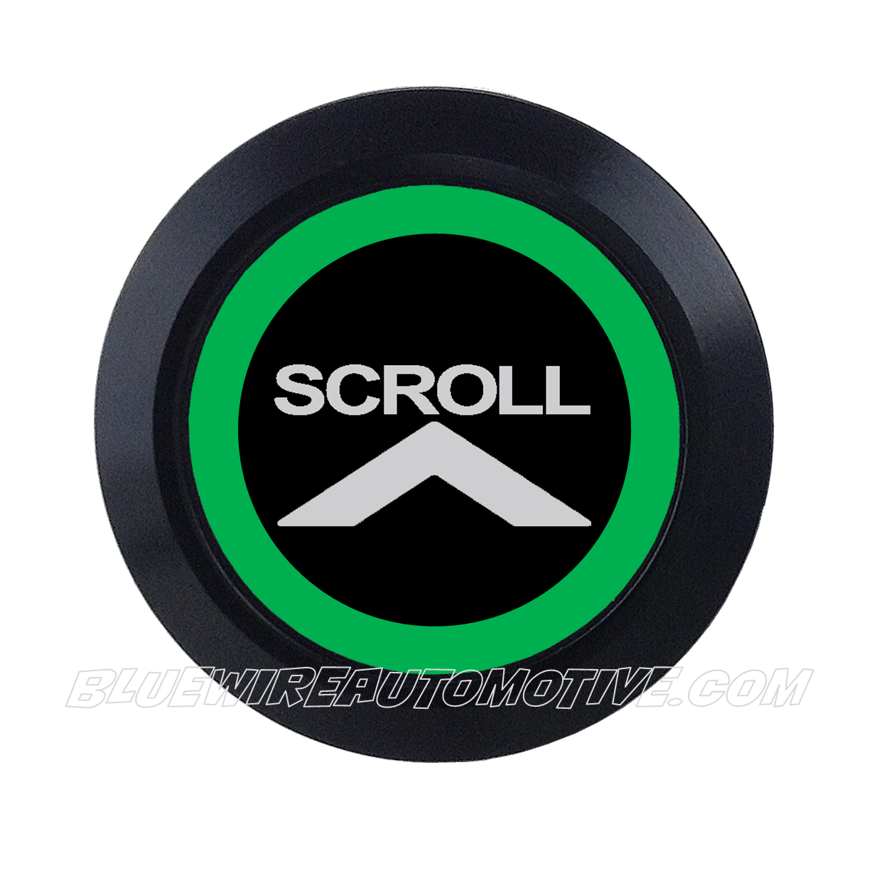 BLACK SERIES BILLET BUTTON-SCROLL UP-MOMENTARY-19mm