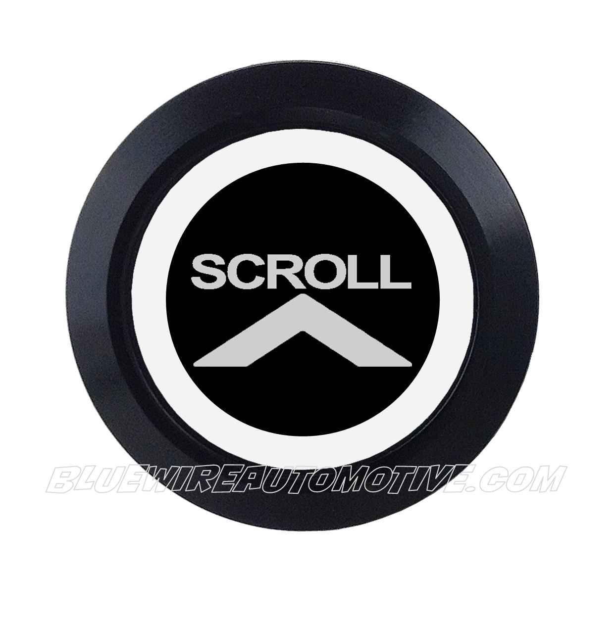BLACK SERIES BILLET BUTTON-SCROLL UP-MOMENTARY-19mm