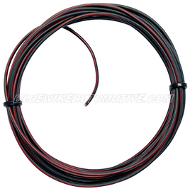FLRY SINGLE CORE ECU WIRE-BLACK/RED-0.75mm²-5mtrs - BWA077007549-5M