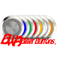 
              SILVER SERIES BILLET BUTTON-LATCHING/MOMENTARY-22mm-BLANK
            
