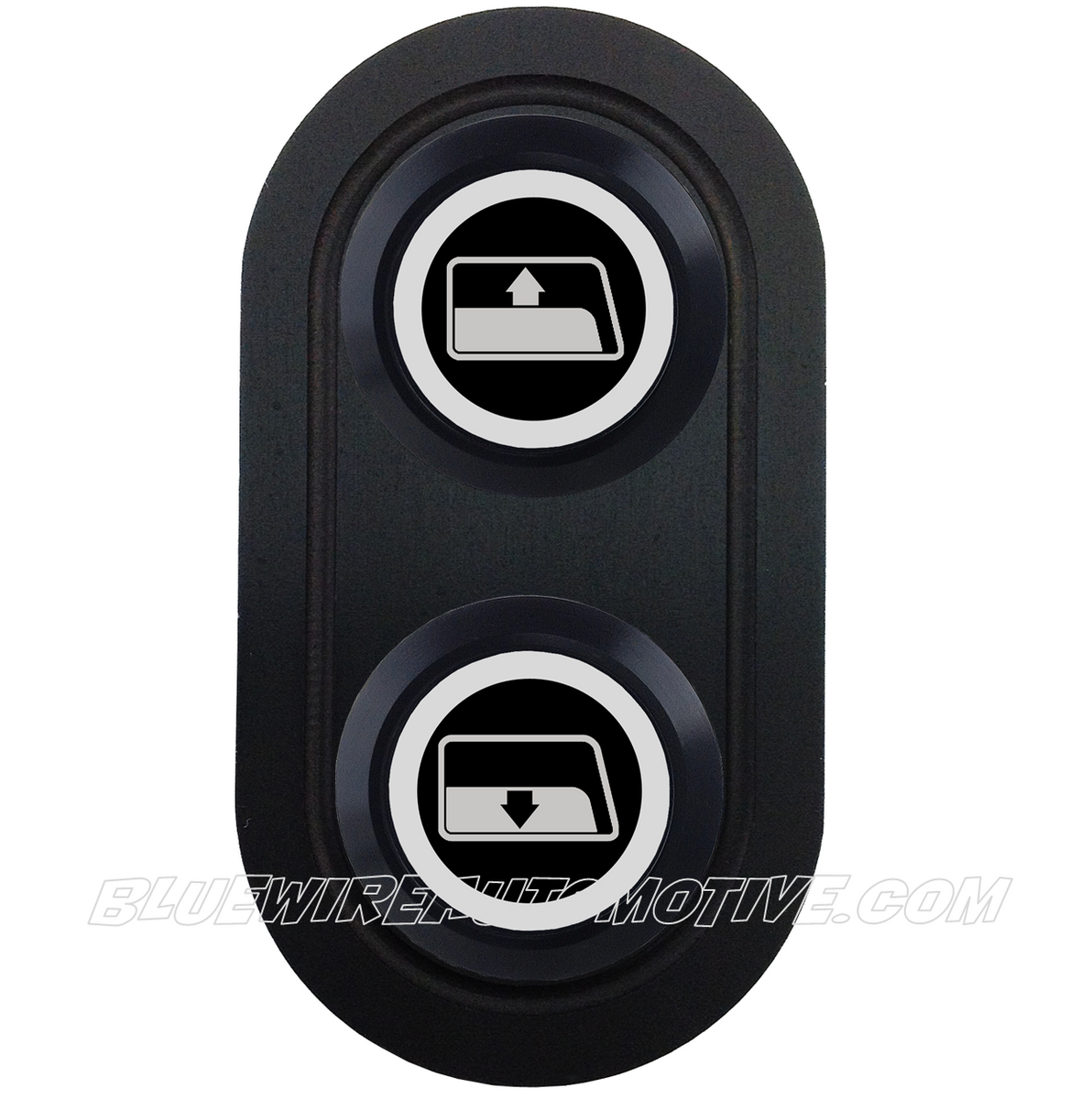 DELUXE BLACK SERIES BILLET POWER WINDOW SWITCHWINDOWWHITE Bluewire
