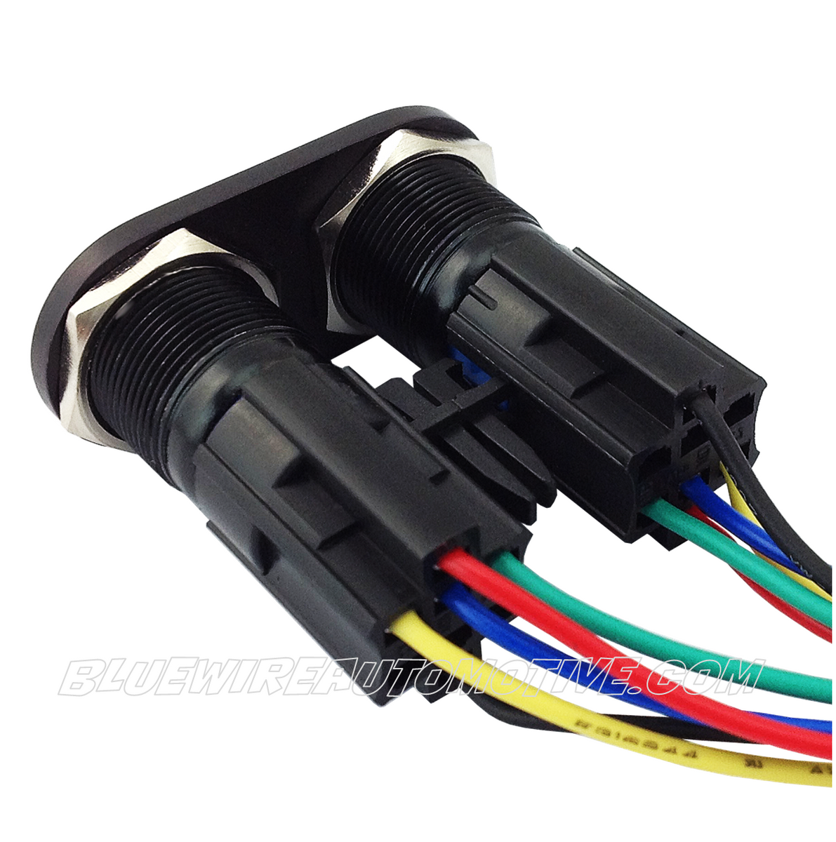 BLACK SERIES BILLET POWER WINDOW SINGLE SWITCH-WHITE LED| Bluewire ...
