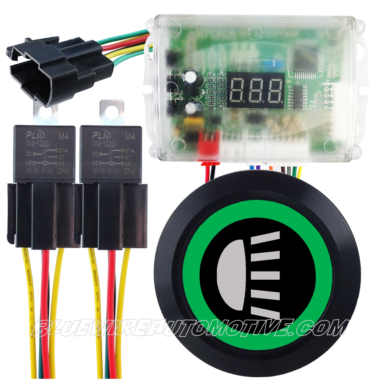 BLACK SERIES DUAL SWITCH CONTROL KIT-HEADLIGHTS/PARK LIGHTS