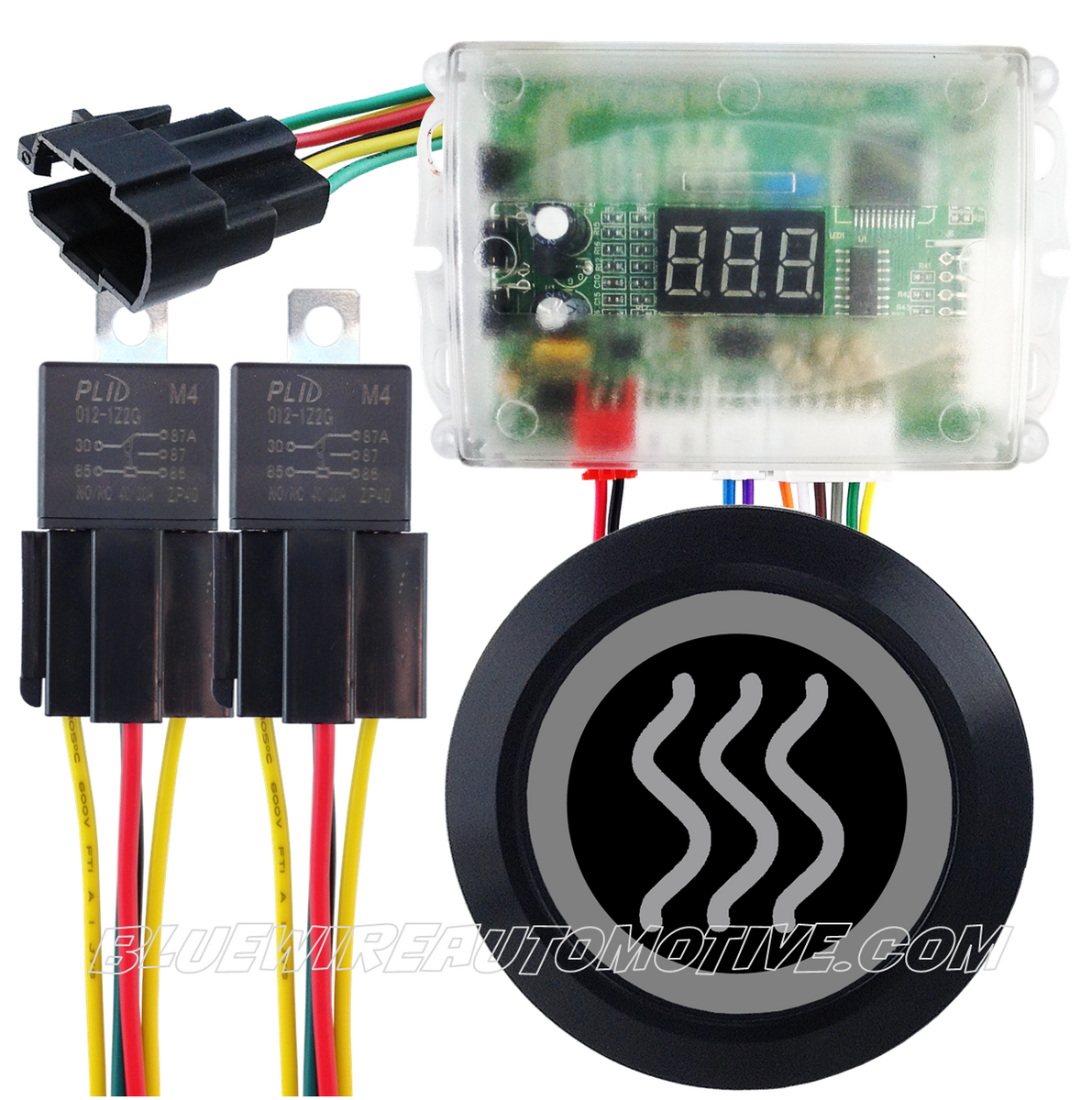 BLACK SERIES DUAL SPEED CONTROL KIT-HEATER FAN-HIGH/LOW| Bluewire ...