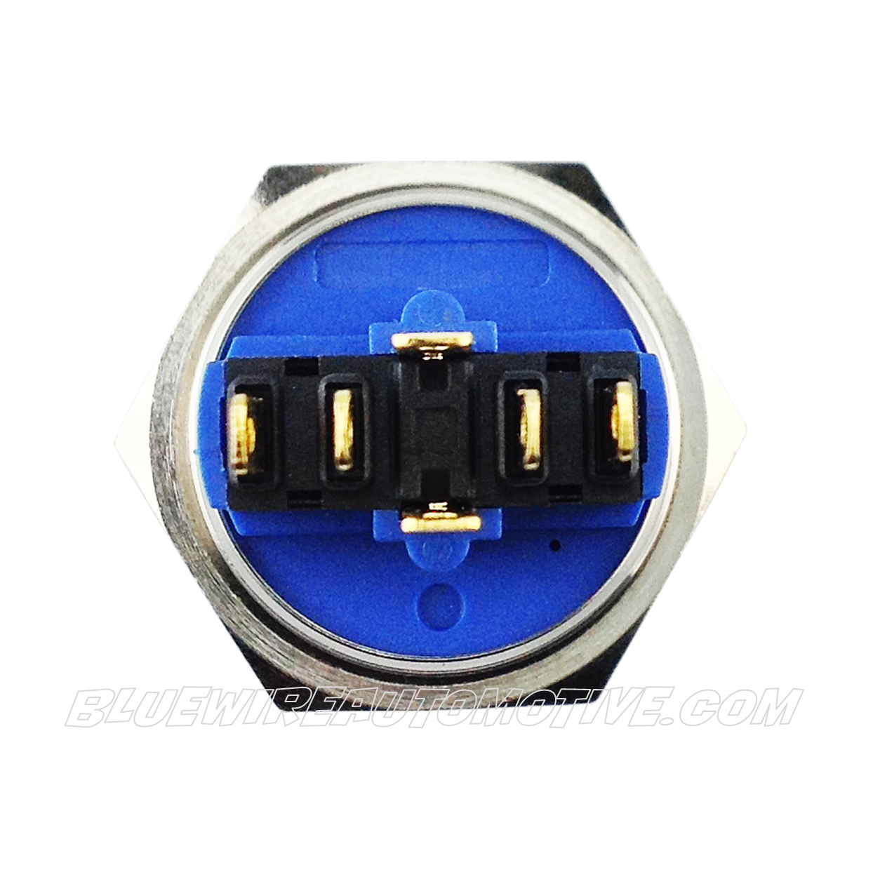 SILVER SERIES DUAL COLOUR BILLET BUTTON-22mm-LINE LOCKER