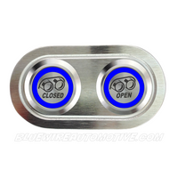 
              DELUXE SILVER SERIES BILLET EXHAUST OPEN/CLOSE SWITCH-BLUE
            