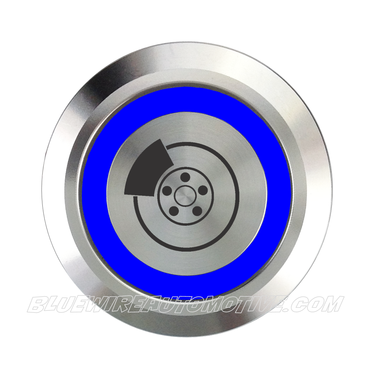 SILVER SERIES DUAL COLOUR BILLET BUTTON-22mm-LINE LOCKER