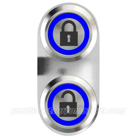 BILLET BUTTON - CENTRAL LOCKING| Bluewire Automotive BILLET BUTTON - CENTRAL LOCKING| Bluewire Automotive