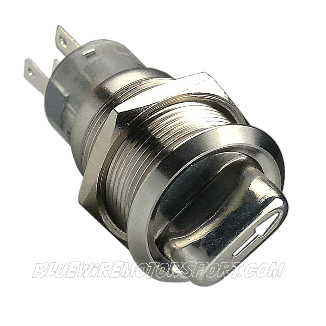 BILLET TURN SWITCH-19mm-WHITE/ORANGE-ON/OFF| Bluewire Automotive