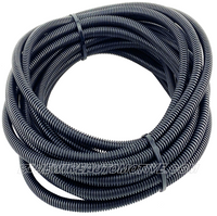
              BLACK PLASTIC CORRUGATED CONDUIT (SPLIT TUBE) 5xMETER ROLLS
            