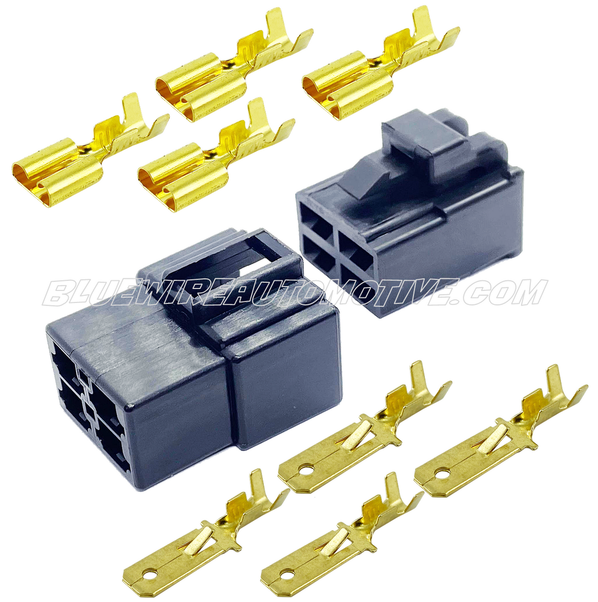 WHITE 20AMP DASHBOARD WIRE CONNECTOR-4pin| Bluewire Automotive