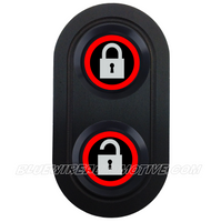 
              DELUXE BLACK SERIES BILLET CENTRAL LOCKING SWITCH-RED
            