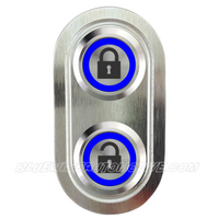 
              DELUXE SILVER SERIES BILLET CENTRAL LOCKING SWITCH-BLUE
            