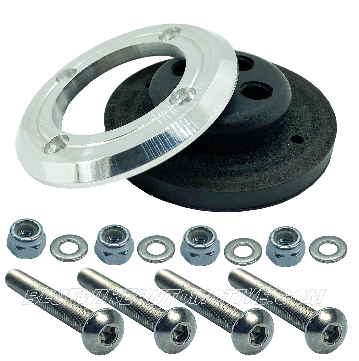 SILVER SERIES FIREWALL PORT SPARK PLUG LEAD SEPARATOR GROMMET- BWAFWP07-4