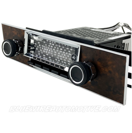HOLDEN HG MONARO/PREMIER RETRO DAB RADIO-WALNUT FACE-BWARSRKTGWN
