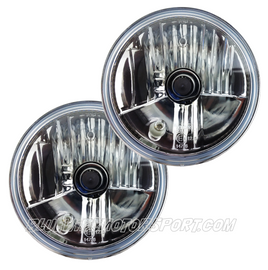CRYSTAL LENS HEADLIGHTS - 5,3/4"inch - H4  "ADR APPROVED"
