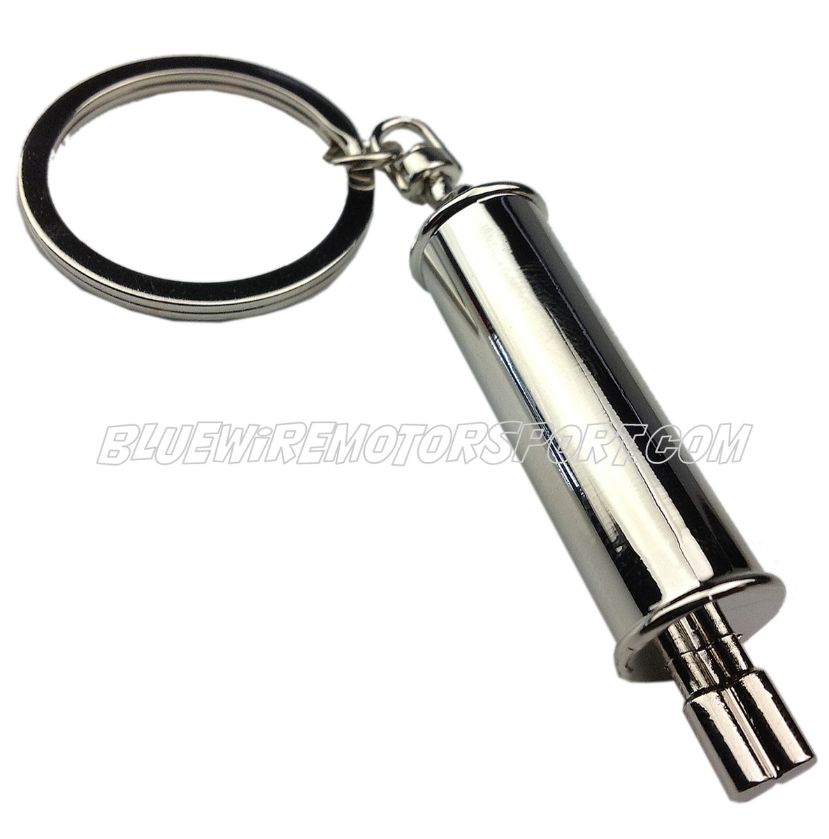 Muffler Keychain CHROME MUFFLER KEYCHAIN| Bluewire Automotive