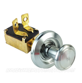 BILLET SILVER SERIES ON/OFF SWITCH-PULL/PUSH