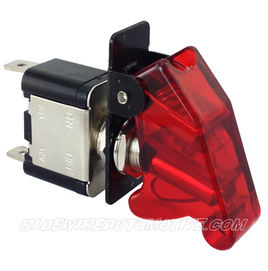 MISSILE FLIP SWITCH - LED RED ON/OFF - BWASW0510