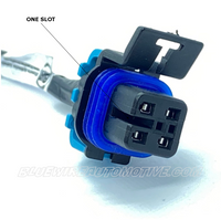 
              PAIR-1 SLOT FEMALE TO 2 SLOT FEMALE CONNECTION EARLY SQUARE OXYGEN O2 SENSOR ADAPTER HARNESS-BWAP0209
            