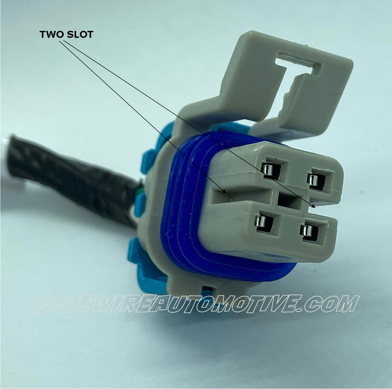 PAIR-1 SLOT FEMALE TO 2 SLOT FEMALE CONNECTION EARLY SQUARE OXYGEN O2 SENSOR ADAPTER HARNESS-BWAP0209