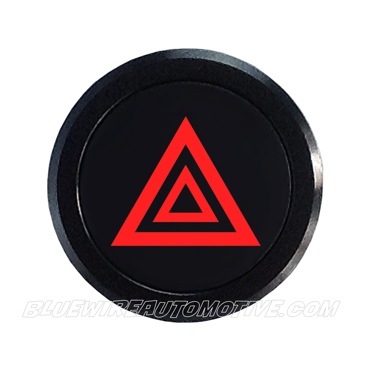 BLACK SERIES HAZARD SIGNAL PILOT LIGHT-RED-14mm| Bluewire Automotive