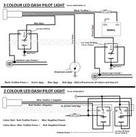 
              2 COLOUR LED DASH PILOT LIGHT-RED/BLUE-6mm
            