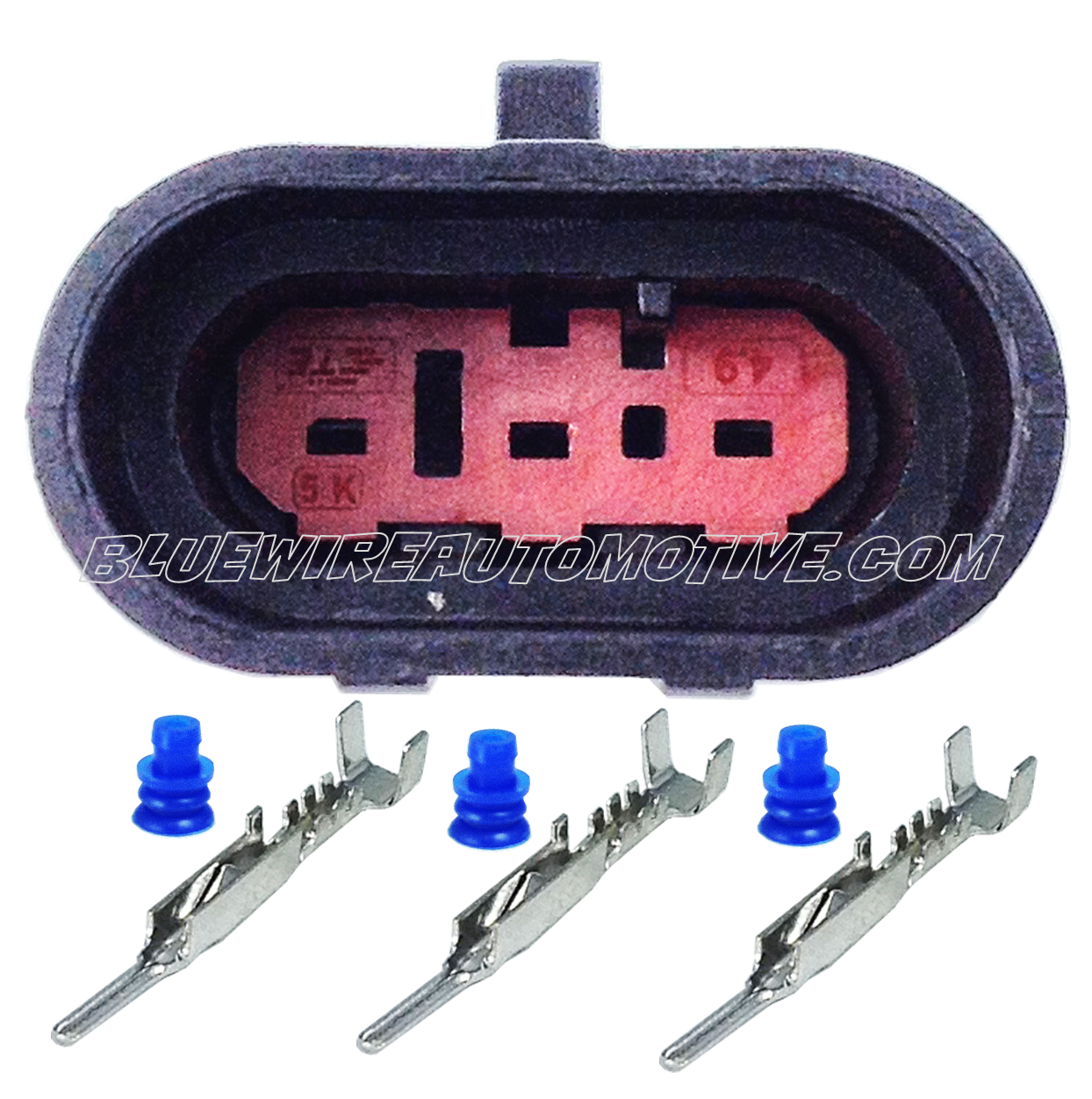 DELPHI CRANK/CAM SENSOR MALE CONNECTOR PLUG-3pin-BWAP0055