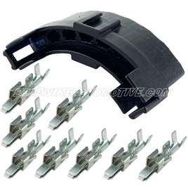 HK HT HG CURVED STEERING COLUMN CONNECTOR SOCKET-HARNESS SIDE-8PN