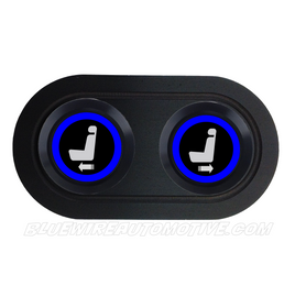 DELUXE BLACK SERIES ELECTRIC SEAT SWITCH-2-BLUE