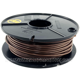 BROWN 3mm SINGLE CORE WIRE 10amp - 2mtr-5mtrs-10mtrs-30mtrs