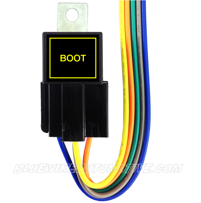 BILLET BUTTON RELAY-BOOT| Bluewire Automotive