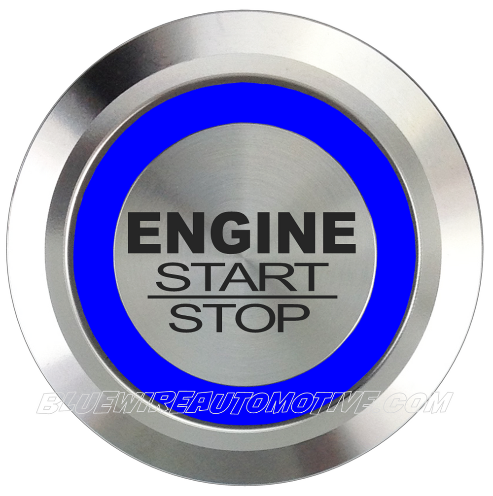 SILVER SERIES DUAL COLOUR BILLET BUTTON-40mm-ENGINE START/STOP 01-BWAS ...