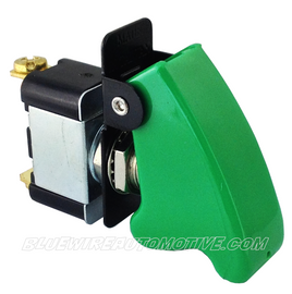 MISSILE FLIP SWITCH - GREEN ON/OFF - BWASW0504