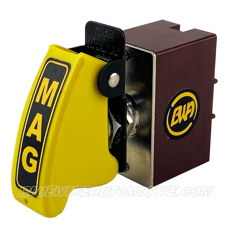 MAGNETO DISTRIBUTOR FLIP SWITCH YELLOW ON/OFF - BWASWMAG-YW| Bluewire ...