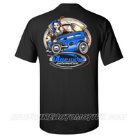 
              BLACK "HOT ROD WIRE-UP" T-SHIRT - SMALL to 5XL
            