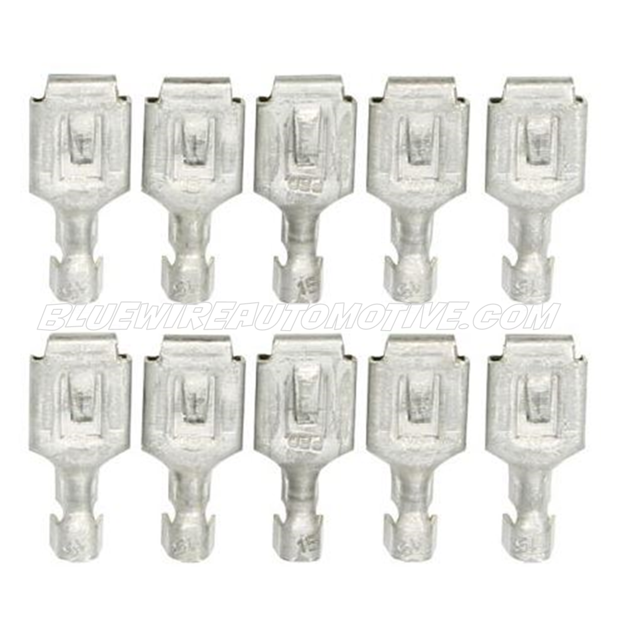 10 x FEMALE HEADLIGHT SLIDE LOCKING WIRE TERMINAL-56 SERIES-BWA500188