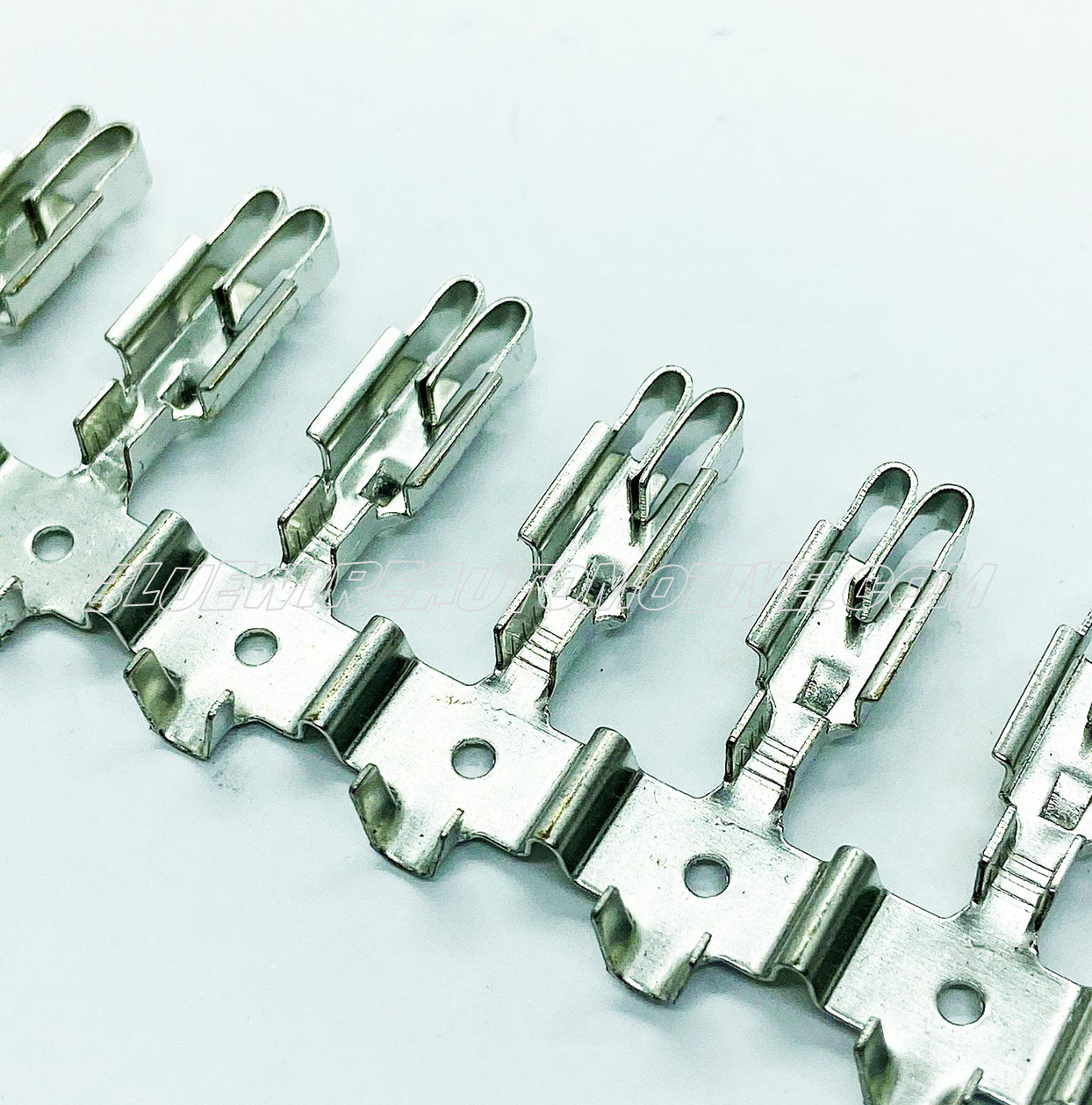 10 x LINKED UNINSULATED FEMALE FUSE BOX TERMINALS-30mmx6mm