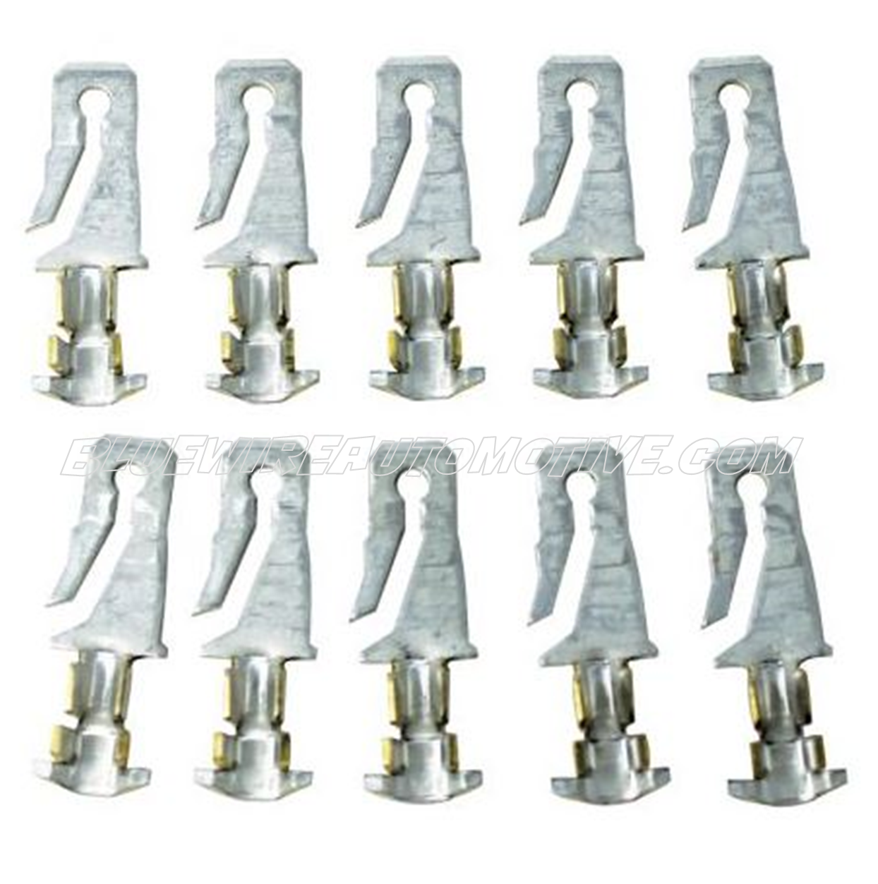 10 x MALE UNINSULATED SLIDE LOCKING WIRE TERMINAL-56 SERIES - BWA500096